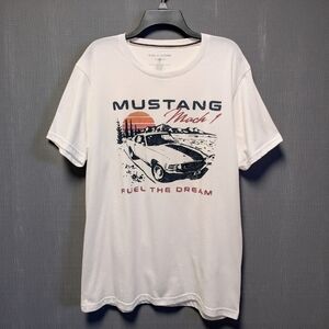 Sun + Stone Mach 1 Crewneck Graphic T-Shirt White